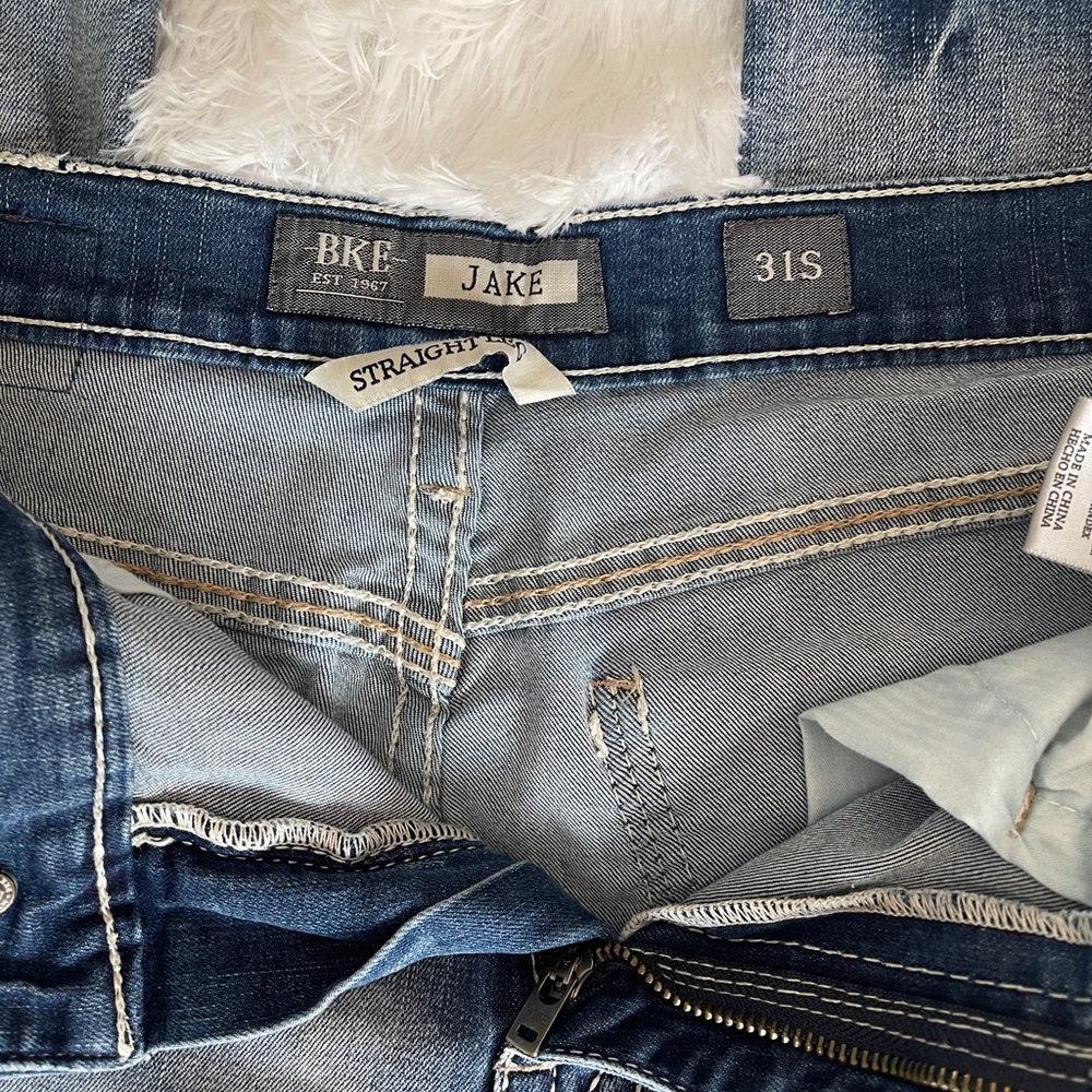 BKE Men’s Blue Jeans - Picture 3 of 5